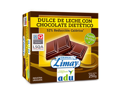 Dulce de leche dietético con Chocolate - 250g